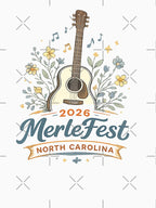 MerleFest 2026 North Carolina Bluegrass Festival Shirt