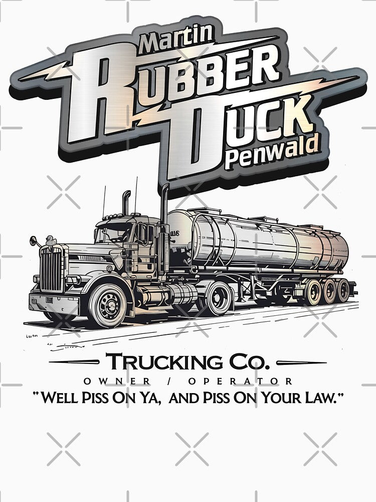 Rubber Duck Trucking Co - Convoy Cult 70s Movie Shirt