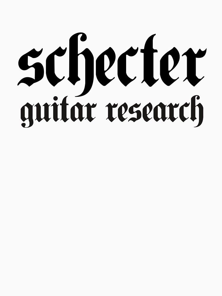 Schecter Modern Metal And Rock Guitars Shirt