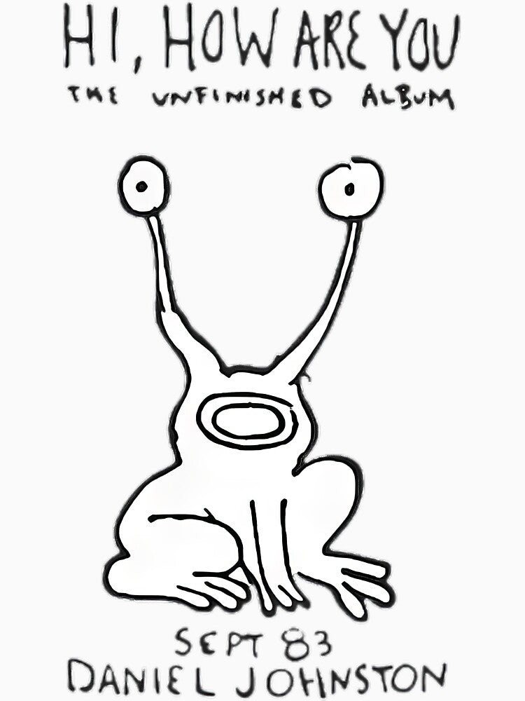 Daniel Johnston Hi How Are You Album Shirt