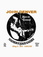 John Denver Madison Square Garden Shirt