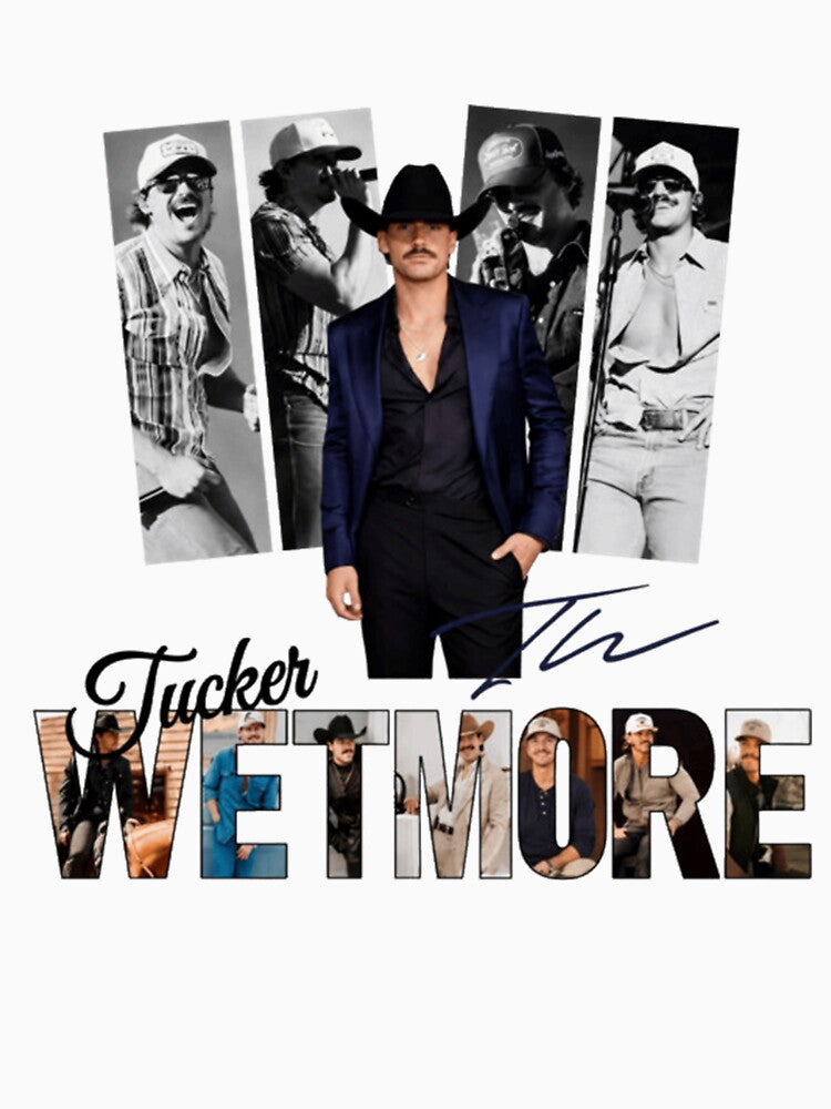 Tucker Wetmore The Brunette World Tour 2026 Country Music Concert Shirt