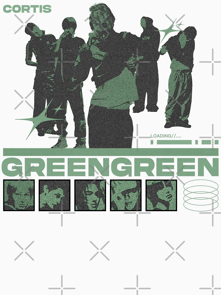 CORTIS GREENGREEN KPOP BOY GROUP Shirt