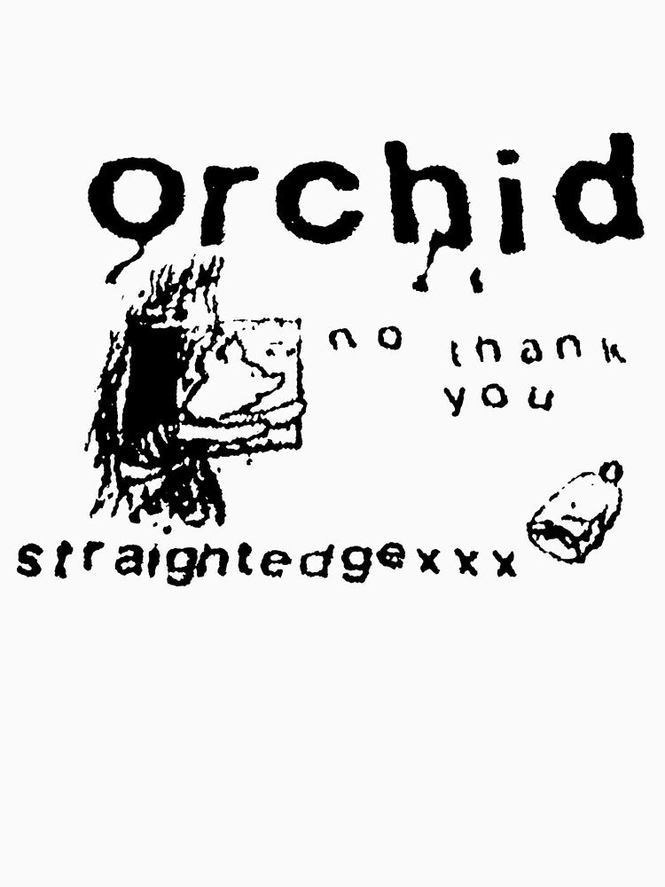 Orchid Straight Edge Skramz Shirt