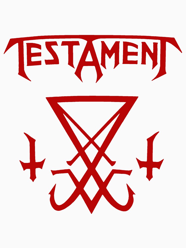 Red Symbol Heavy Metal Band Shirt