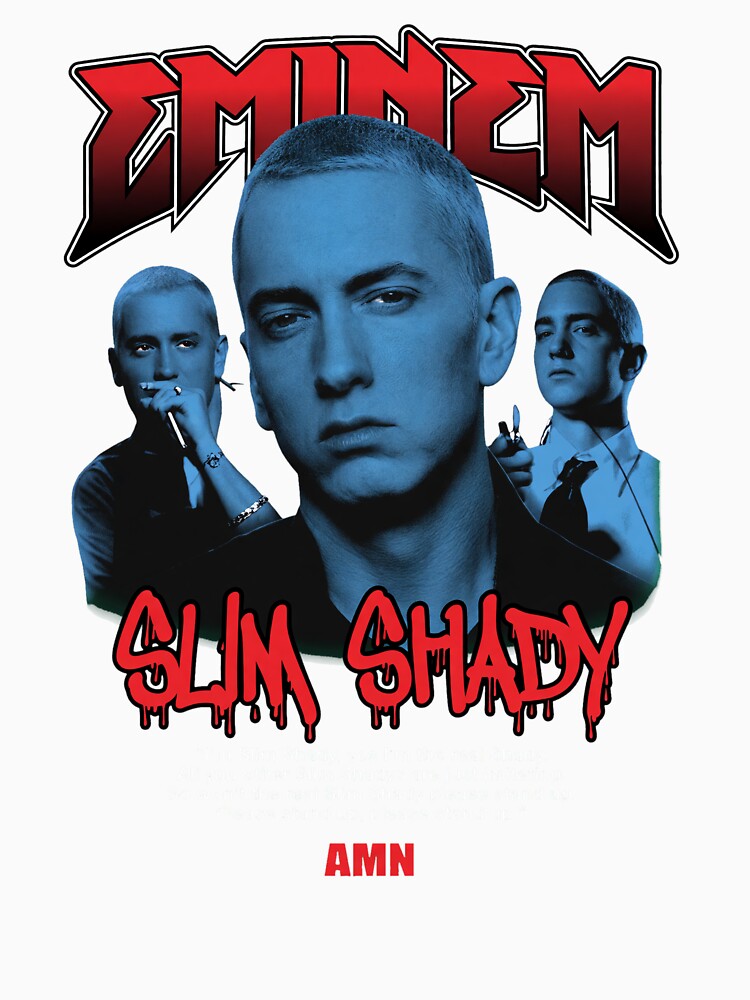Slim Shady Rap Artist Collage Shirt