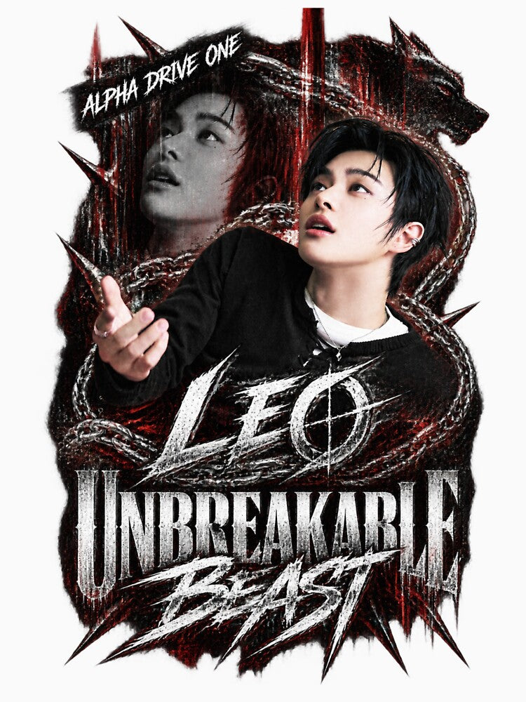 ALPHA DRIVE ONE Leo Unbreakable Beast Kpop Design Shirt