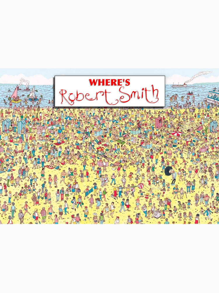 Where's Robert Smith - The Cure Shirt