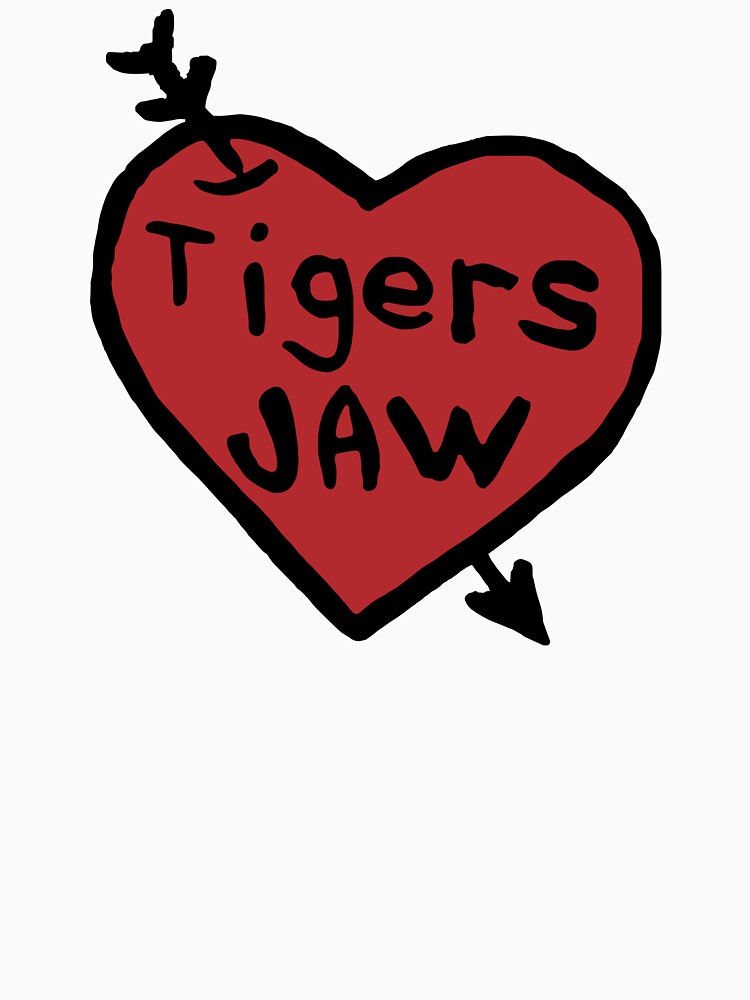 Tigers Jaw Heart Shirt