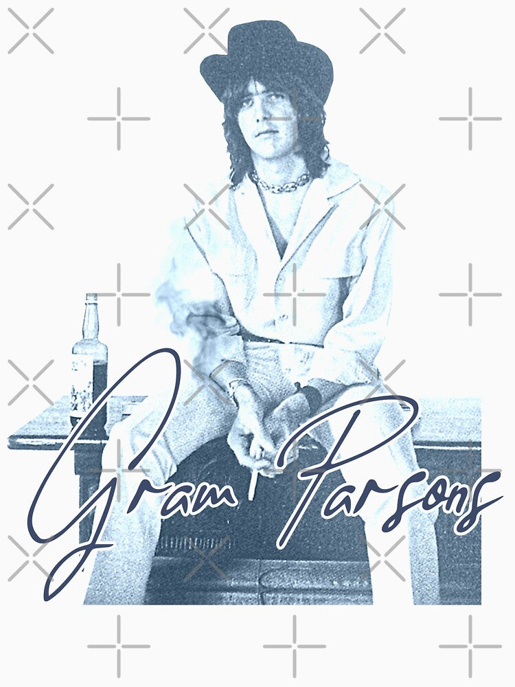 Gram Parsons Outlaw Country Cosmic Americana Tribute Shirt