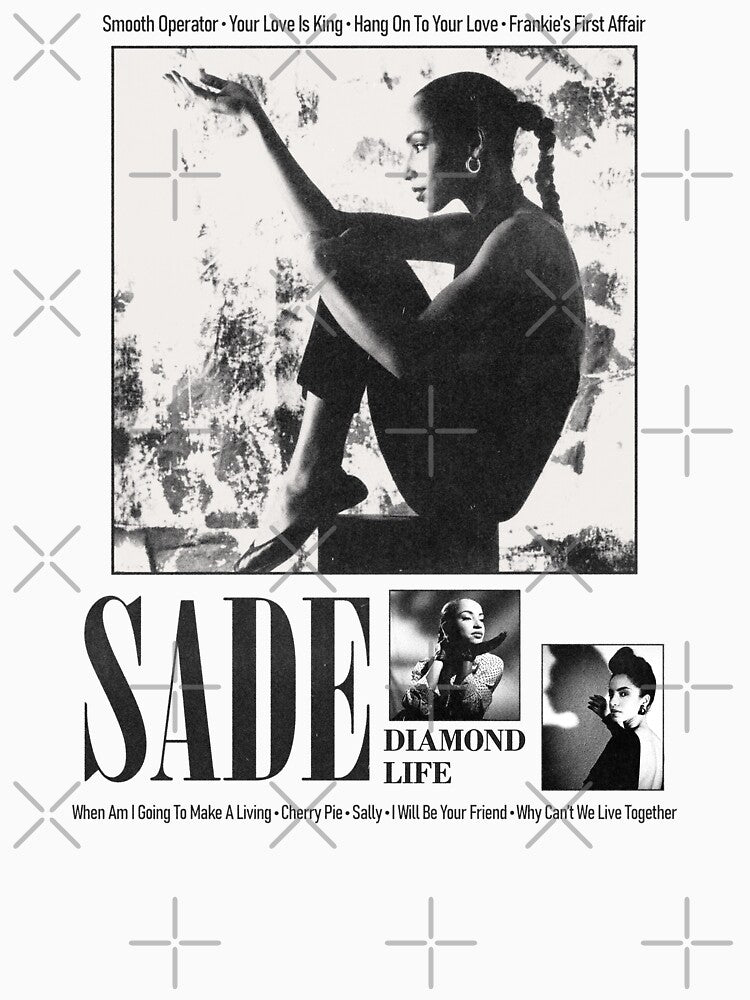 Sade - Diamond Life Vintage Soul Jazz Music Shirt