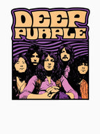 Deep Purple Rock Retro 70s Design Shirt