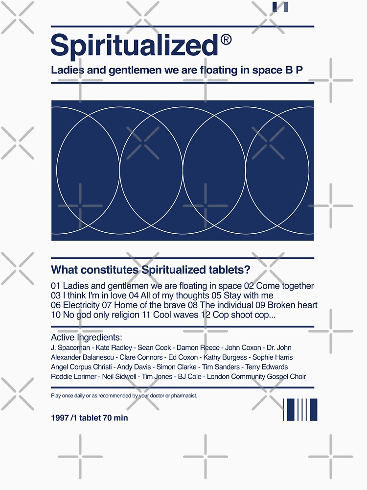 Spiritualized - Ladies And Gentlemen We Are Floating In Space Album Shirt