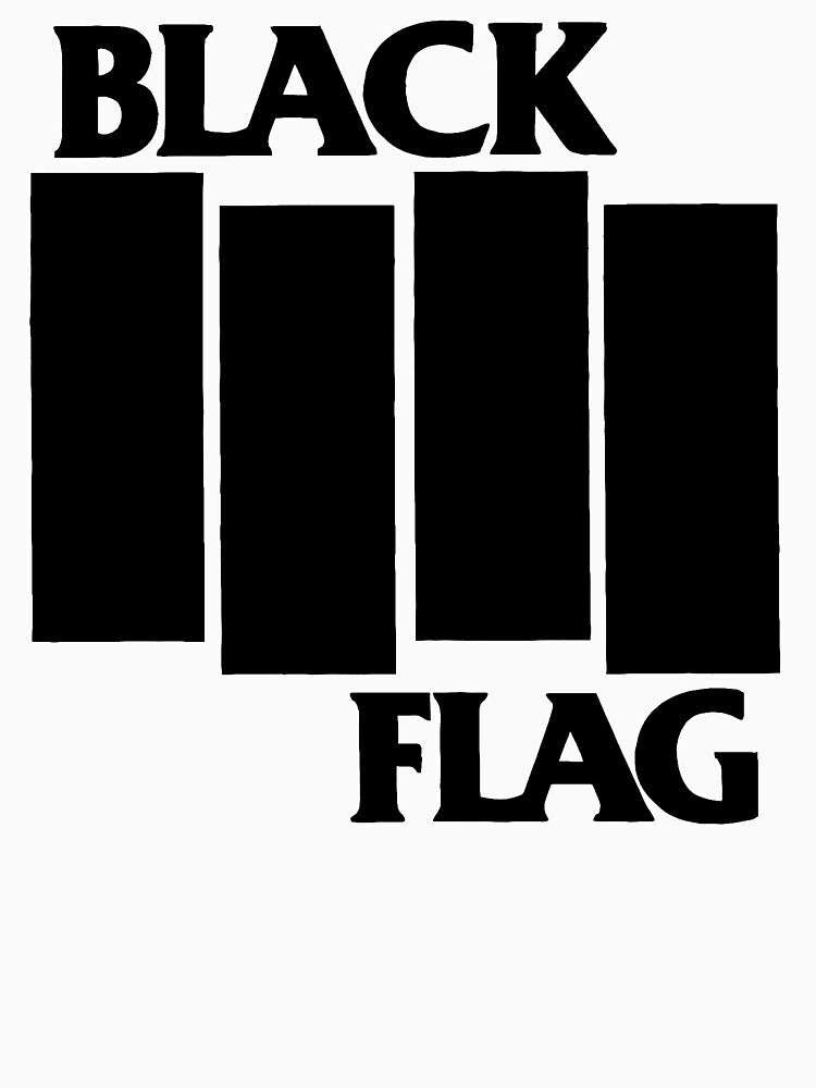 BLACK FLAG - LOGO Logo Shirt