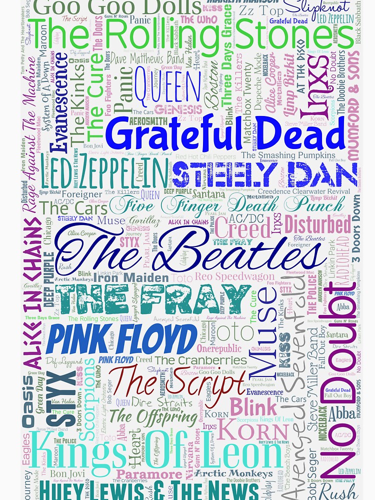 Rock Bands Shirt
