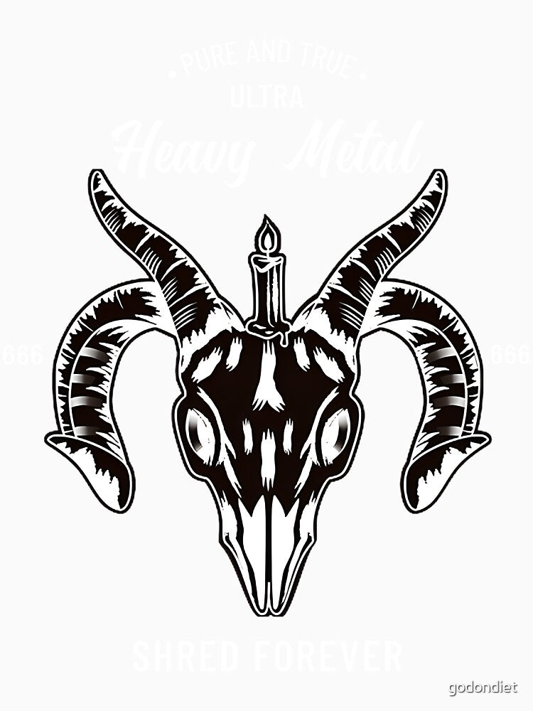 Pure And True Ultra Heavy Metal Fan Design For Music Lovers Shirt