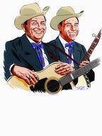 Flatt And Scruggs - An Illustration By Paul Cemmick Shirt