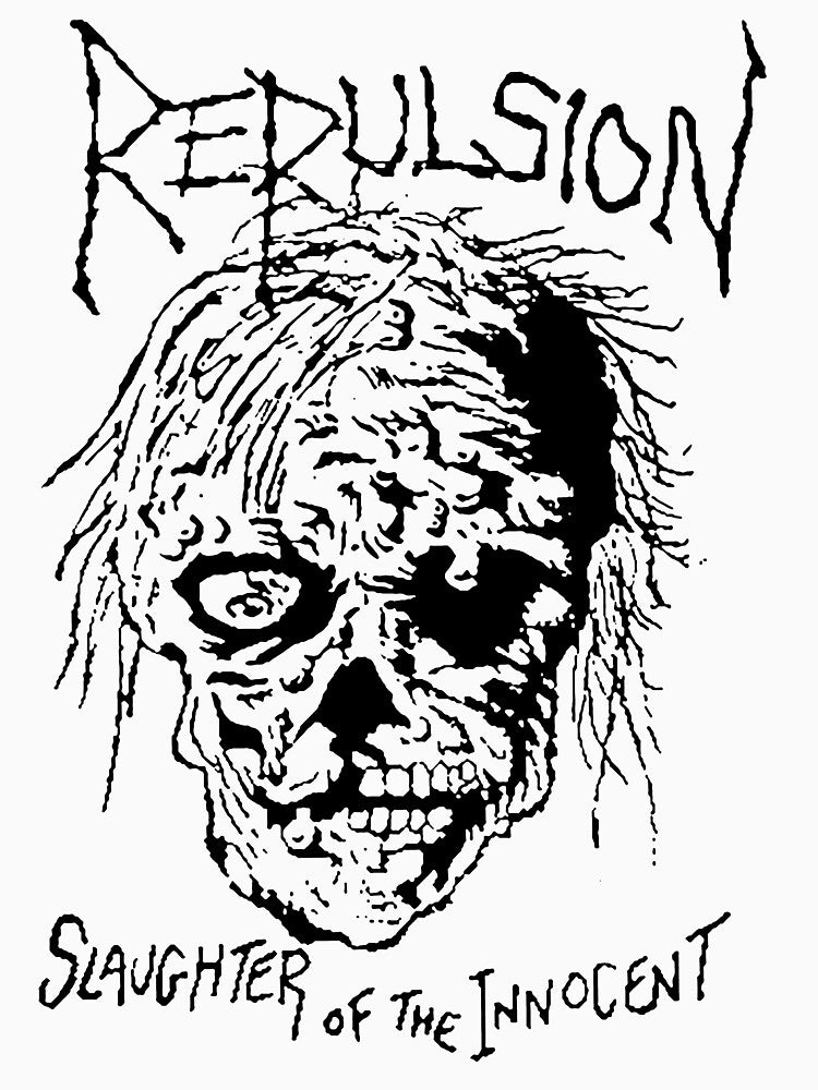 Repulsion Band T Punk Hardcore Shirt