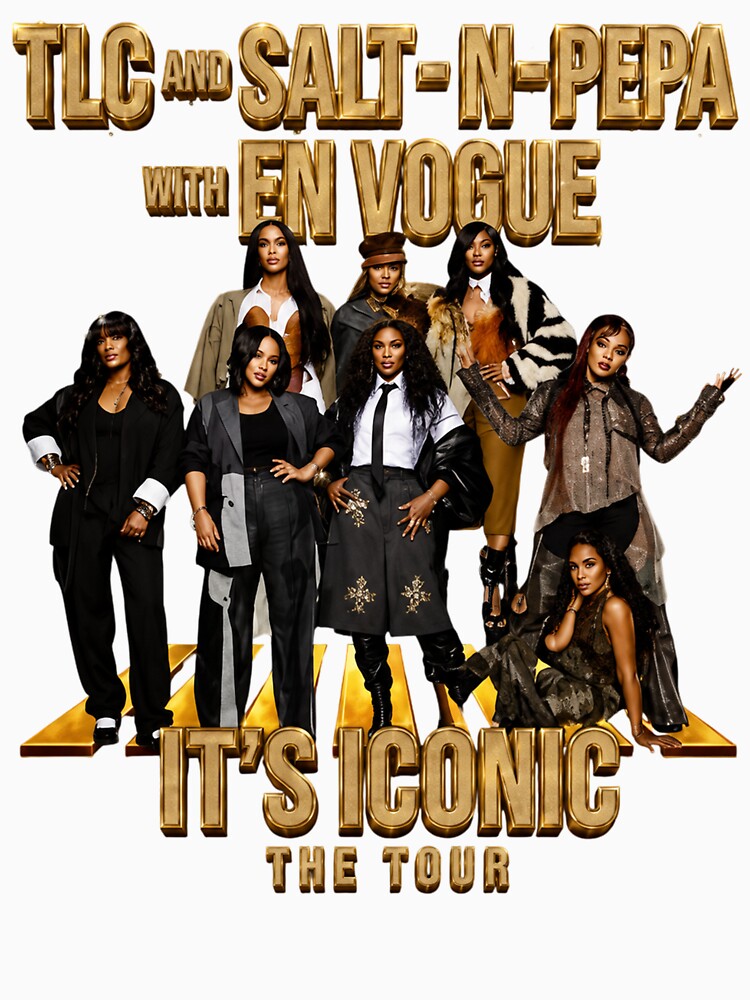 TLC Salt-N-Pepa Tour 2026 It's Iconic Tour Shirt