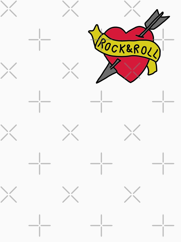 Rock N Roll Heart Shirt