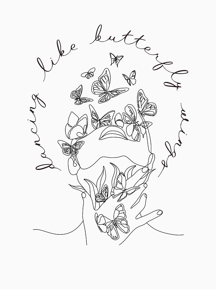 Dancing Like Butterfly Wings - ATEEZ Inspired Shirt