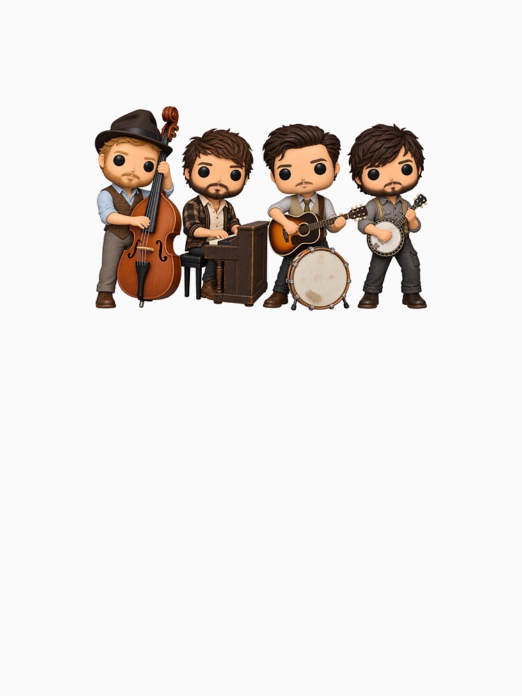 Mumford And Sons Original Vinyl Figures Shirt