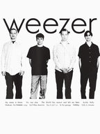 Weezer - Blue Album Anniversary Tracklist Shirt