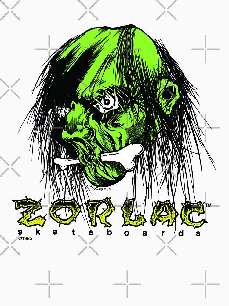 Pushead Zorlac Skateboards Shrunken Head Shirt