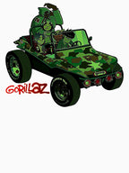 Retro Gorillaz Band Shirt