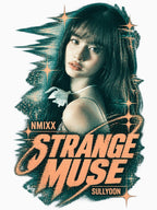 NMIXX Sullyoon Strange Muse Distortion Art Kpop Aesthetic Shirt