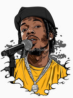 Action Rapper - Soundwave Vibes Shirt