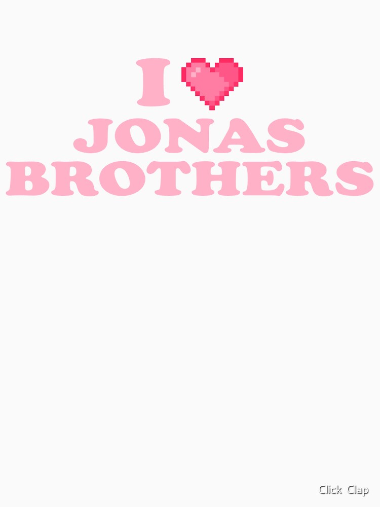 I Love Jonas Brothers Shirt