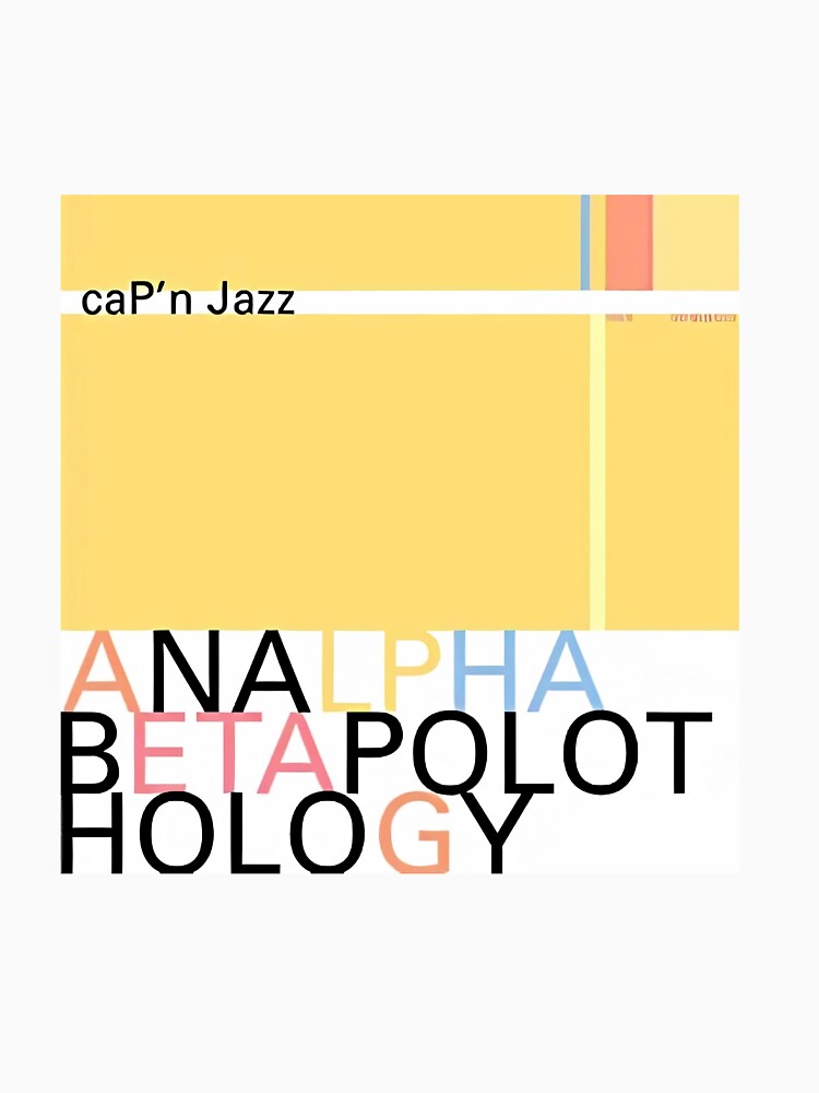 Cap'n Jazz Analphabetapolothology Album Shirt