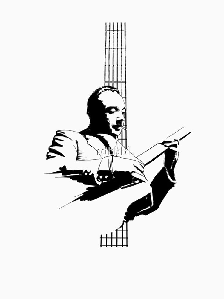Django Reinhardt Gypsy Jazz Guitarist Guitar Shirt