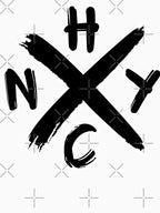 NYHC Graffiti Black Shirt