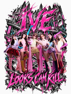 IVE Group Looks Can Kill Cyber Metropolis Shirt