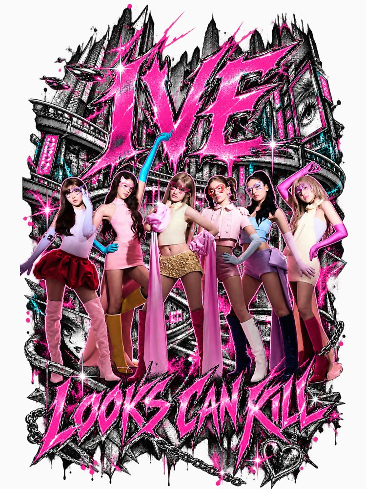 IVE Group Looks Can Kill Cyber Metropolis Shirt