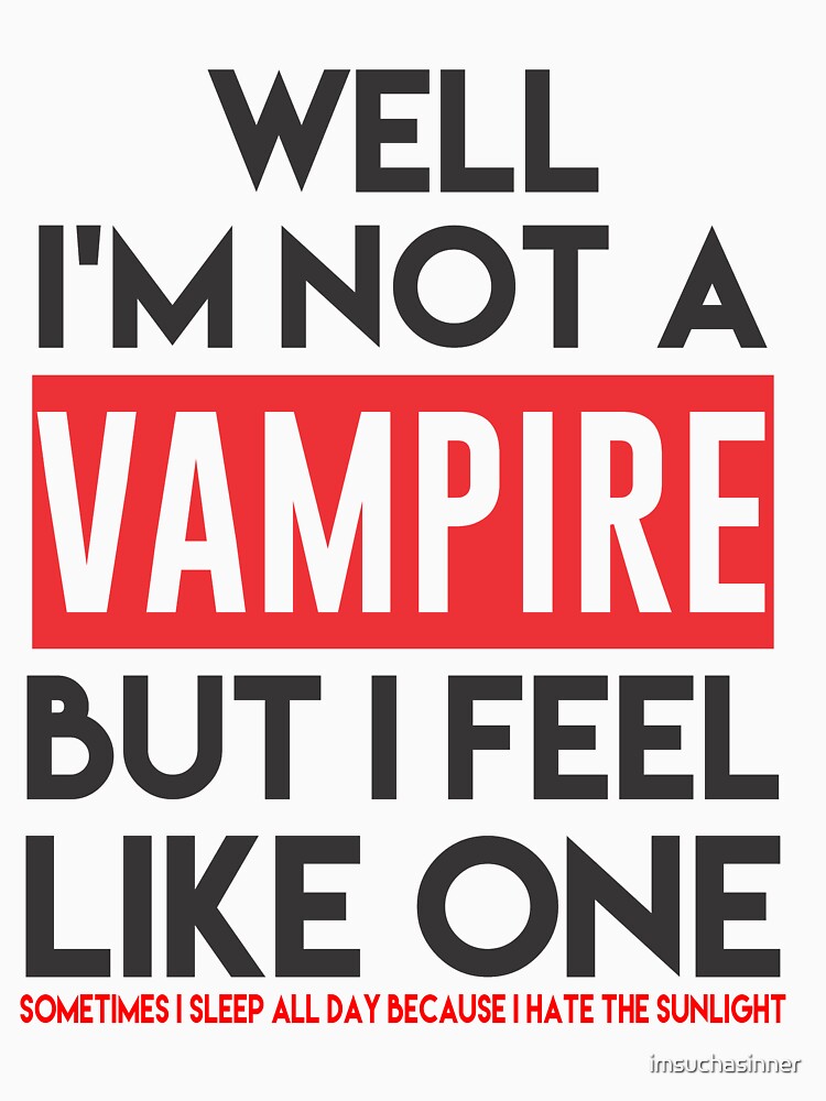 Falling In Reverse - I'm Not A Vampire Shirt