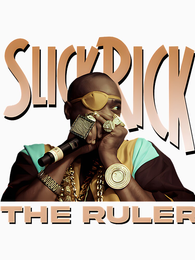 Best Slick Rick The Ruler Inspired Vintage Hip Hop Design Shirt