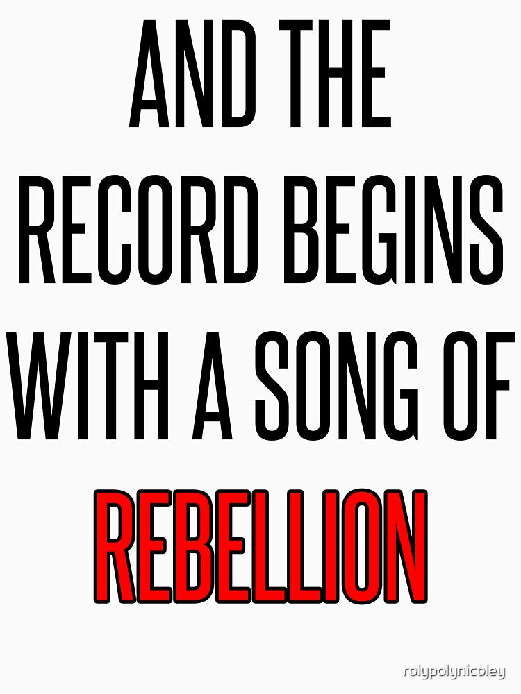 Belt Lyrics Shirt
