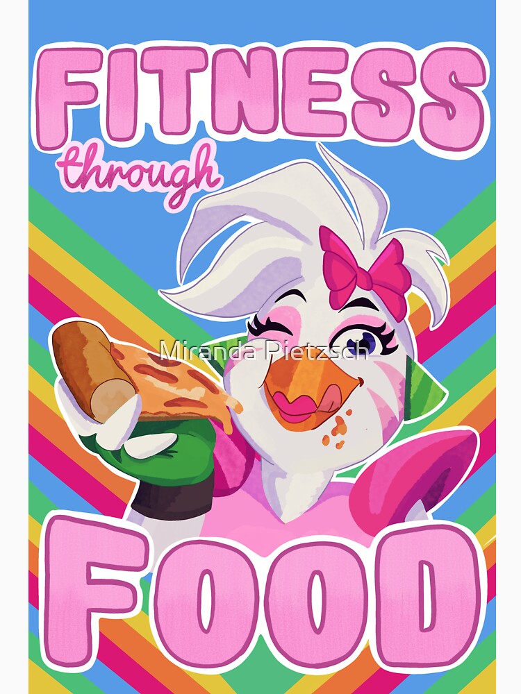 FNAF Fitness Through Food Chica Shirt