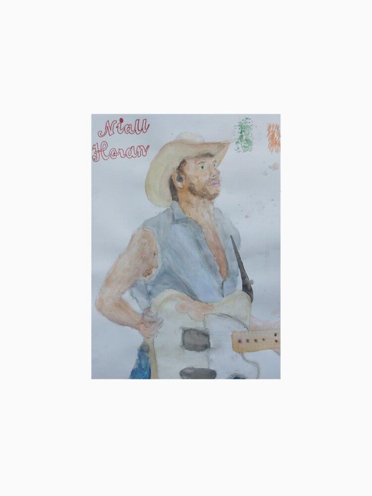 Niall Playing Guitar Painting Shirt