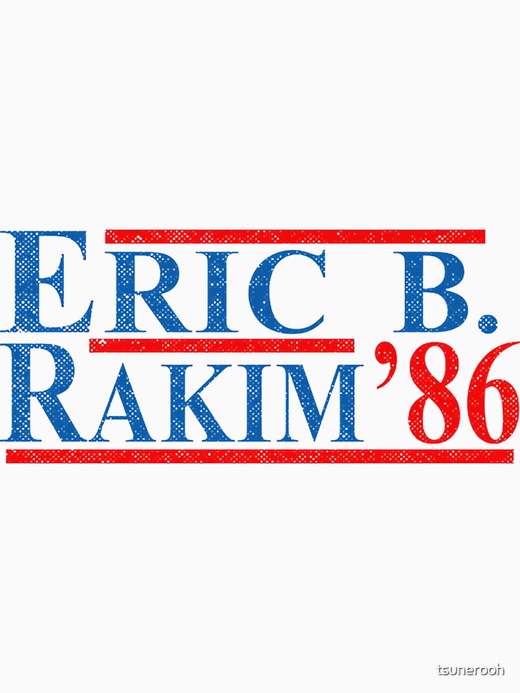 Eric B For President Vintage 80S Hip Hop Graphic Retro Rap Music Fan Shirt