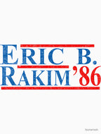 Eric B For President Vintage 80S Hip Hop Graphic Retro Rap Music Fan Shirt