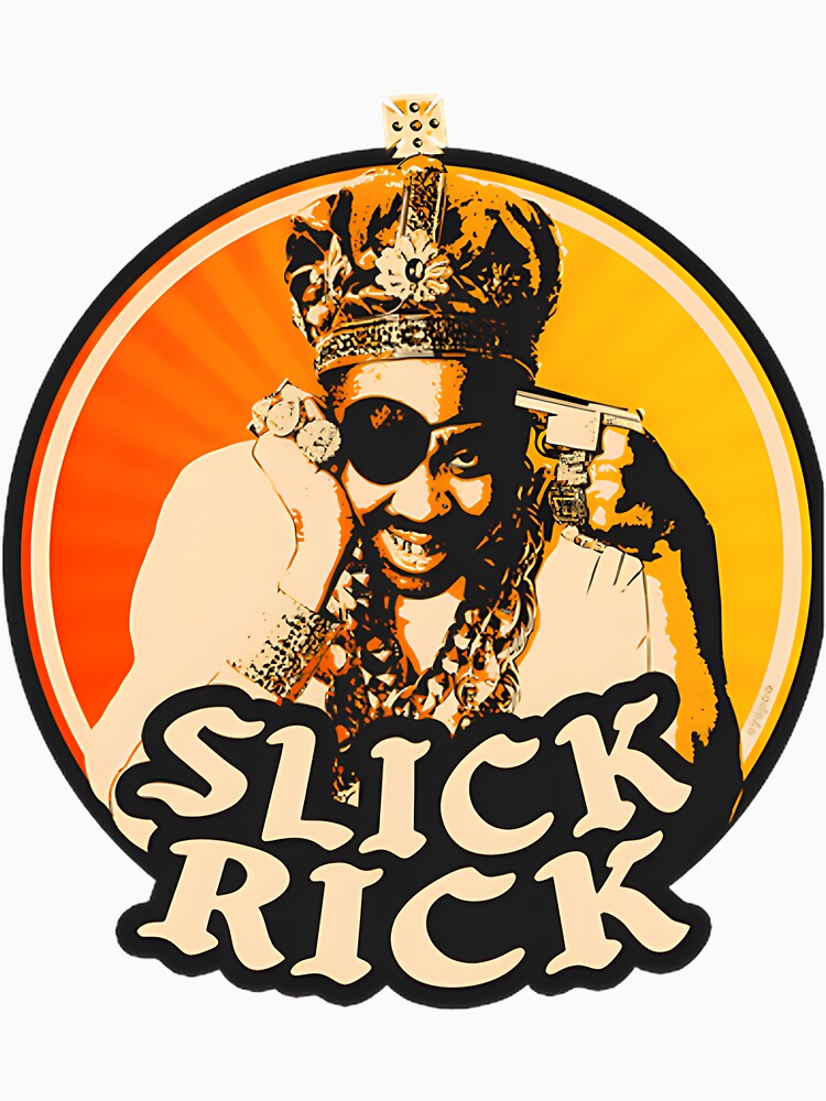 Slick Rick Crown Vintage Old School Hip Hop Inspired Design Shirt