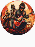 70s Rock Band Retro Vintage Music Guitar Rock Shirt