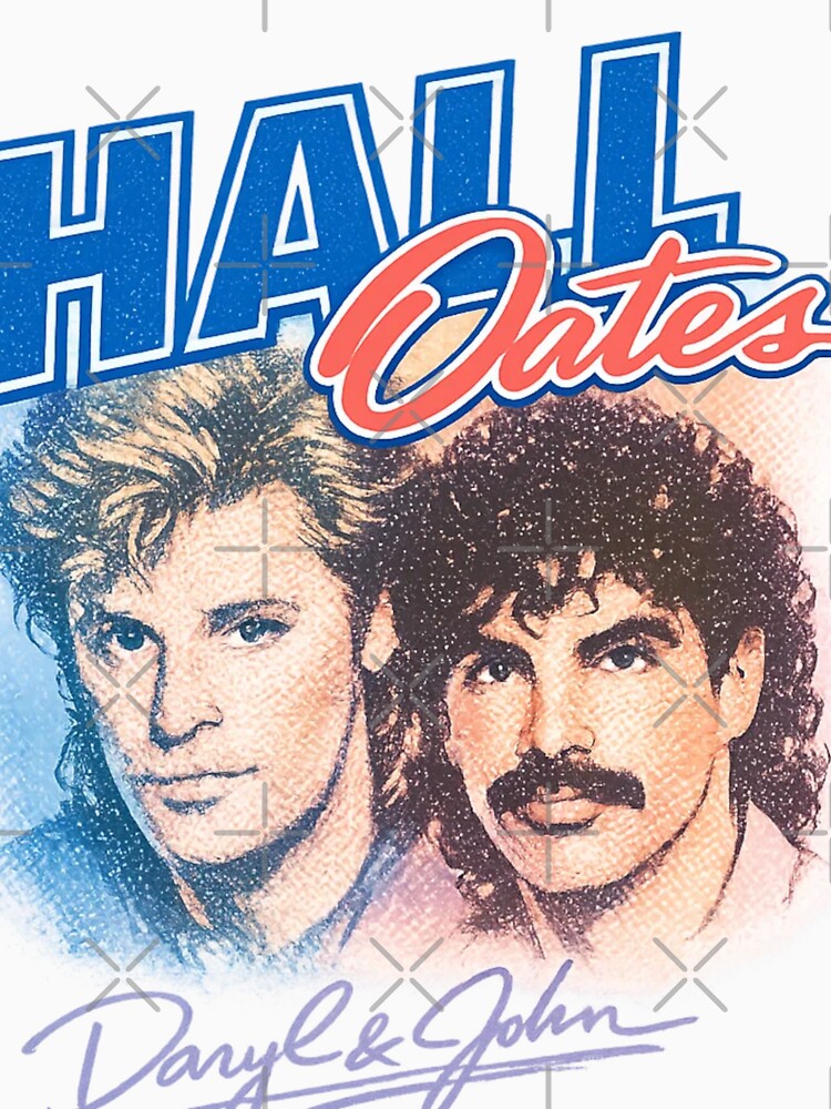 Hall & Oates Retro Pop Duo Tribute Design Shirt
