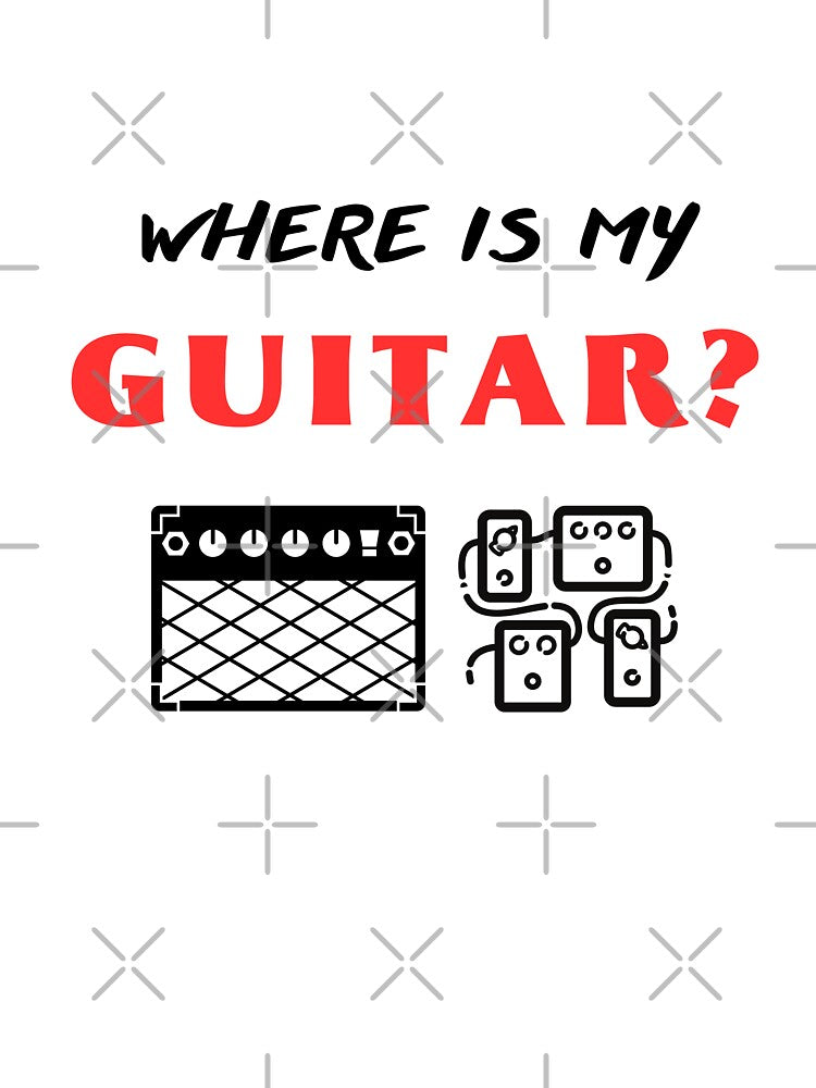 Where Is My Guitar Shirt