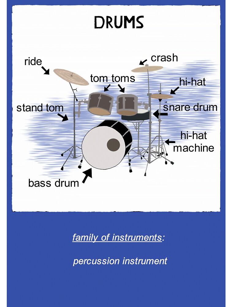 Drums With Description Shirt