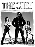 Vintage Inspired The Cult Band Graphic Design Retro Rock Music Style Shirt